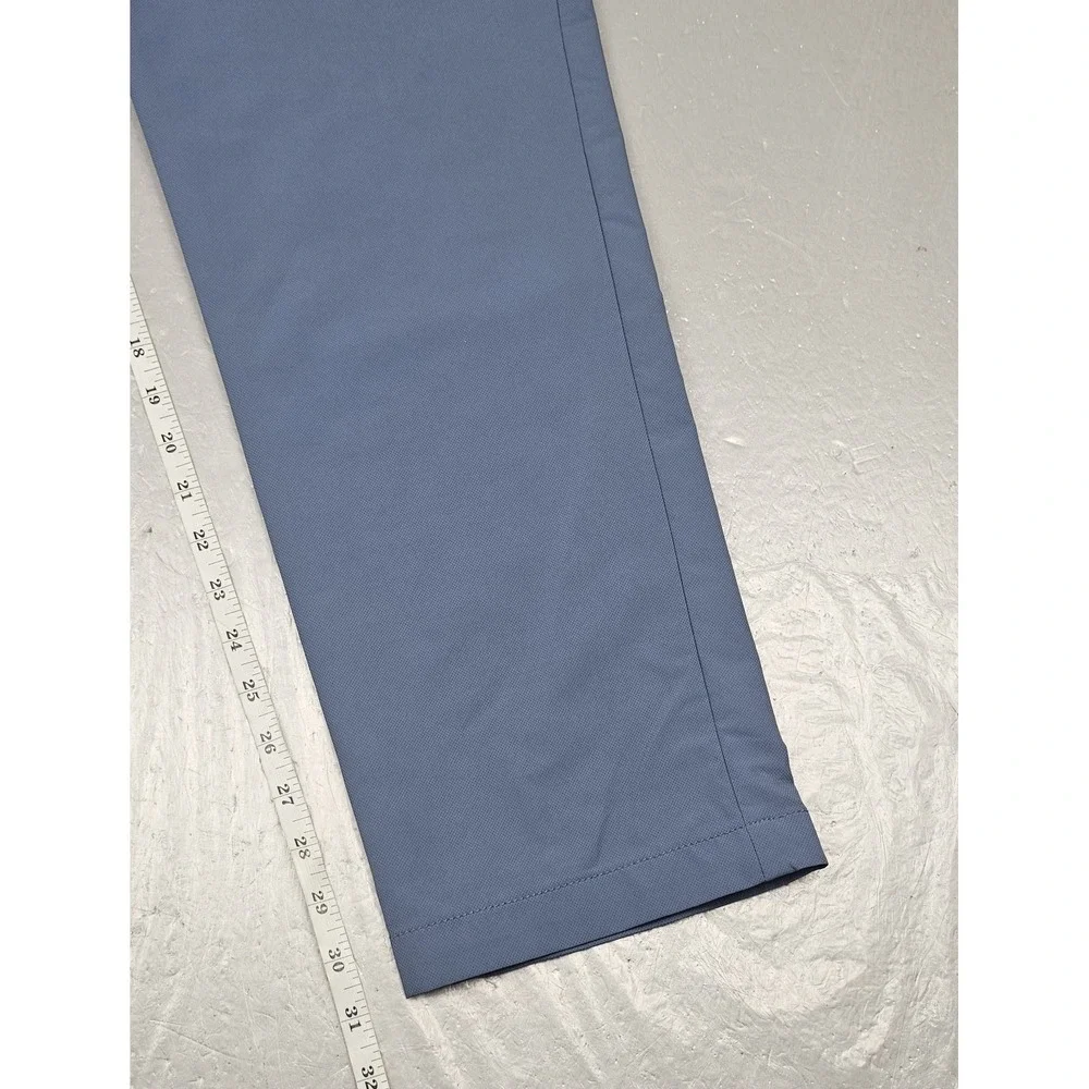 Banana Republic Traveler‎ Pants Mens 36x32 Blue Golf Performance Stretch Trouser